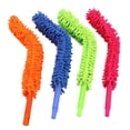 thumbnail image 4 of maskred Plastic Handle Chenille Microfiber Car Vehicle Cleaning Wash Duster Brush red 1Set, 4 of 6