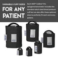 thumbnail image 2 of MDF Instruments, Extra Large Gauge Calibra Pro Aneroid Sphygmomanometer with Shock Guard & Adult Sized Cuff Included, Lifetime Calibration, Black Dial, Black Cuff, MDF808B11, 2 of 8
