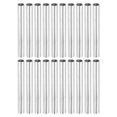 thumbnail image 1 of Unique Bargains Round Coupling Nut M4x0.7mm 40mm Threaded Sleeve Connectors Rod Bar Stud Tube 20 Pack, 1 of 4