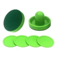 thumbnail image 4 of ZLight 1 Ensemble de Mini Pousseurs de Hockey à Air Pousseurs Air et Taille Palettes de Hockey Petits Rondelles de Hockey Rouge 2 Pousseurs Verts 96 mm, 4 of 6