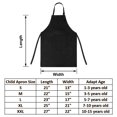 thumbnail image 2 of TOPTIE 6 Pack Kids Aprons with Pocket & Adjustable Strap, Child Chef Bib Apron for Kitchen Cooking Baking Painting-Shepherd Check-XXL, 2 of 5