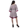 thumbnail image 4 of Moomaya Sorties de Plage Imprimées Femmes Grande Taille Robes d'Été pour Femmes Robe Courte, 4 of 6