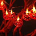 thumbnail image 2 of Halloween Lights 2M 10 LED Battery Operated String Lights Cute For Window Indoor Outdoor Decor Halloween Party Decorations, 2 of 8