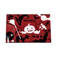 thumbnail image 1 of Yhmxh Bathroom Rugs,Rugs for Living Room,Area Rug Halloween Floor Mat with Terrifying Theme,Skull and Print Decoration,Entrance Door Floor Mat,Entrance Door Carpet Entrance Door Dust Carpet, 1 of 1