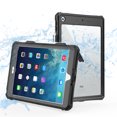 thumbnail image 1 of ShellBox iPad 10.2 2019 Waterproof Case, Full-Body Heavy Duty Shockproof Protective Cover with Kickstand Built-in Screen Protector for iPad 10.2 inch 2019 Tablet 7th Generation (Black), 1 of 1