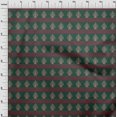 thumbnail image 3 of oneOone Tissu Polyester Lycra Chevron & Arbre Imprimé Tissu au Mètre 56 Pouces de Large, 3 of 4