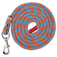 thumbnail image 3 of Corde pour Bétail, Corde pour Cheval Durable Résistante au Traction Toucher Doux pour Animal Bleu Orange, 3 of 8
