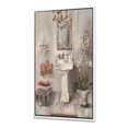 thumbnail image 1 of French Bath La baignoire I - Traditional Bathroom Framed Canvas, 1 of 3