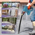 thumbnail image 4 of Concrete Vibrator, Locking Button Design 18V 800W Cordless 3200r/min No Load Speed Portable Concrete Vibrator Motor  for Floor, 4 of 7