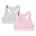 thumbnail image 1 of George Girls' Racerback Bras 2-Pack, 1 of 2