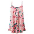 thumbnail image 2 of Fridja Womens Casual V-Cou Sans Manches Bandage Impression Veste en Vrac Robe Sling, 2 of 5