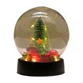 thumbnail image 2 of Christmas Decor Desktop Ornament Christmas Globe With LED Lights Globe Decor With Santa Christmas Tree & Festive Scenes For Holiday Home Decor Desktop dress up, 2 of 7