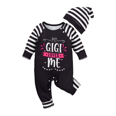 Yinanstore Vêtements pour Bébé Tenue Mignonne et Décontractée Barboteuses à Manches Longues pour Bébé Garçon Fille 12 à 18 Mois