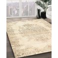 thumbnail image 2 of Ahgly Company Tapis d'Intérieur Carré Traditionnel Brun Persan, 5' Carré, 2 of 6