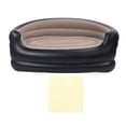 thumbnail image 2 of TOPINCN Inflatable Sofa, PVC and Velvet Comfortable Blow Up Couch Lounger Portable Inflatable Chair for Outdoor for Beach Camping Picnic, 2 of 7