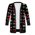 thumbnail image 2 of Cardigan de Noël à Manches Longues pour Femmes, 2 of 3