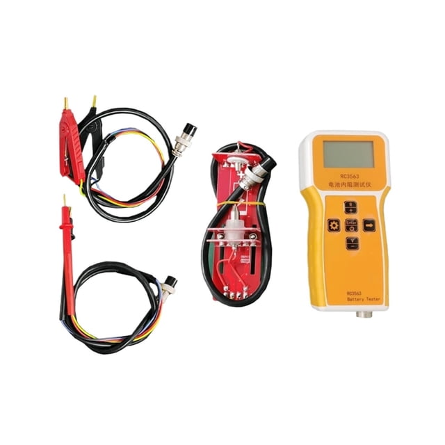 RC3563 Battery Tester Handheld Battery Internal Resistance Tester Lead Lithium Nickel Chromium Battery Tester