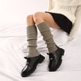 thumbnail image 4 of Kcodviy 80S 90S Leg Warmers Wool Socks for Women for Women Neon Ribbed Mens Socks Size 13-15 Leg Socks Stylish Accessories Compression Socks Women Colorful Fluorescent Wool Knitted Sock Sleeves, 4 of 4