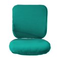 thumbnail image 1 of Baohd Computer Chair Cover Swivel Chair Cover Rotating for Chair Dark Green Backrest + Cushion Cover 1Set, 1 of 6