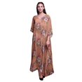 thumbnail image 1 of Bimba Kaftan de Plage Floral, Paréo de Bikini, Robe Maxi pour Femmes, Long Caftan-4X-5X, 1 of 5