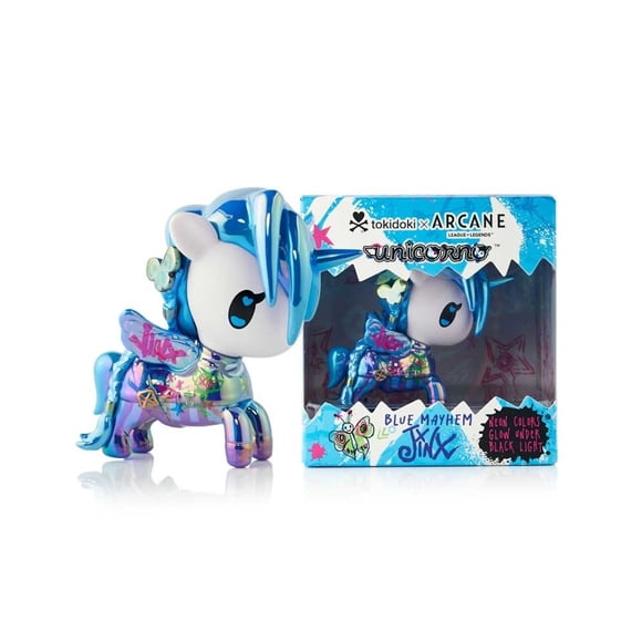 tokidoki x Arcane: Unicorno - Blue Mayhem Jinx Special Edition