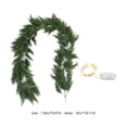 thumbnail image 3 of Simulation Of Green Plants Vines Christmas Fireplace Wall Decorations Needles Vines Dining Table Decorations, 3 of 8