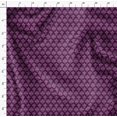 thumbnail image 4 of Soimoi Velvet Fabric Palmette Damask Print Fabric by The Yard 58 Inch Wide, 4 of 6
