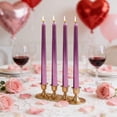 thumbnail image 1 of Electroplated Taper Candles for Dining Table Decor, Romantic Wedding Party Centerpiece, Long Dripless Candlesticks, Decorative Wax Candles for Home Decor, Anniversary Valentine's Day Dinner ting, 1 of 6