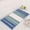 BU, variant on TopLLC Foot Cushions Colorful Striped Bathroom Slip Mat Entrance Door Mat Thickened Bathroom Absorbent Carpet Water absorbing carpet