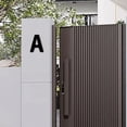 thumbnail image 4 of Big Savings! Three-Dimensional Iron Art Number Sign, House Number Metal Letters, Wall-Mounted Home Address Sign with Screws for Outdoor and Indoor Use, 4 of 6