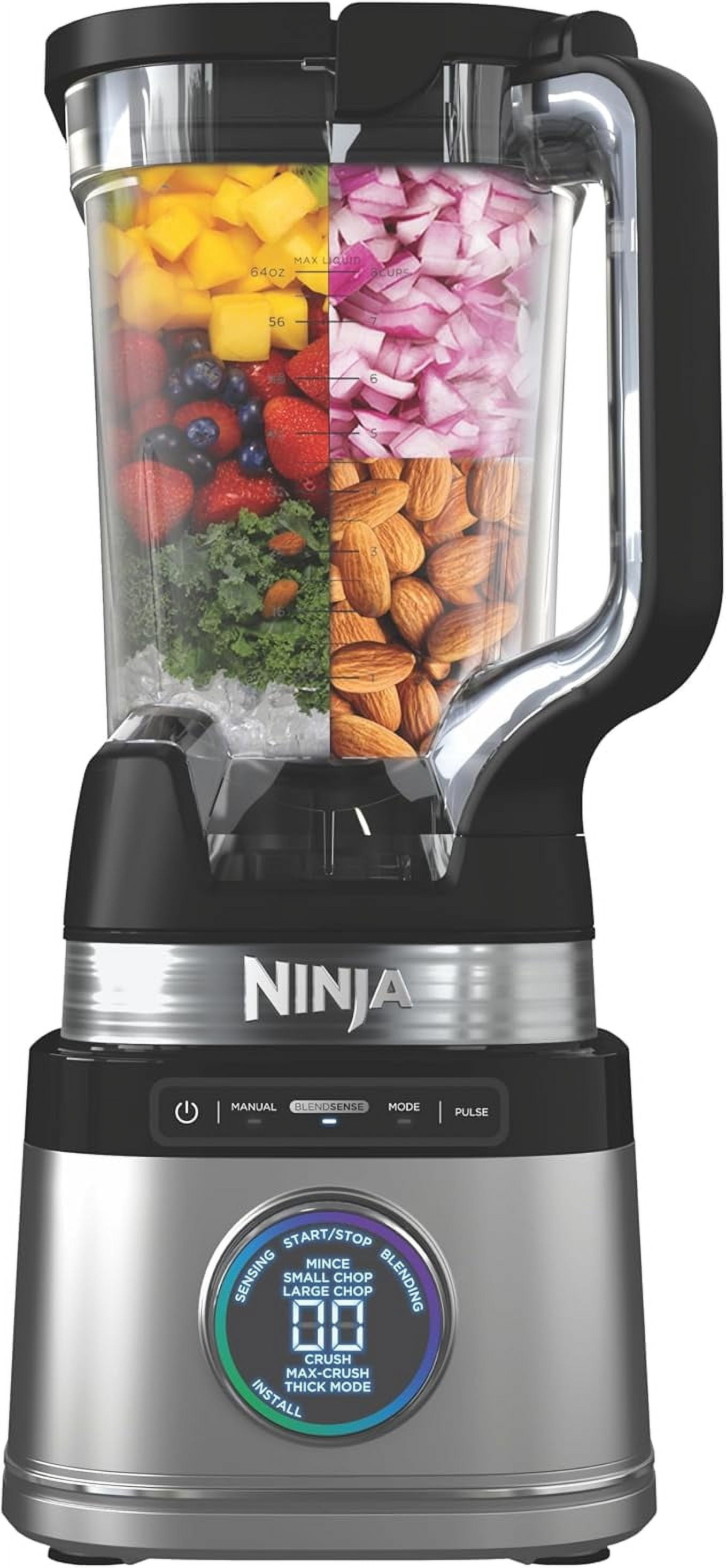 Open Box - Ninja TB201 Detect Power Blender Pro, BlendSense Technology, For Smoothies, Shakes & More, 1800 Peak Watts