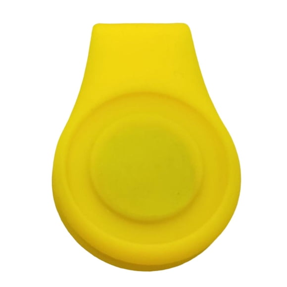 Clip de Chapeau de Golf avec Marqueur de Balle Hommes et Femmes Durable Léger Attache aux Casquettes Visière Détachable Accessoires de Golf Jaune