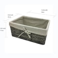 thumbnail image 2 of Hometrends Maize Rope Woven Basket with Liner, 2 of 5
