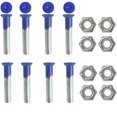 thumbnail image 1 of DIMEBAG Skateboard Hardware 1 Set Bleu 1" 8 Boulons Bleus avec Écrous, 1 of 4