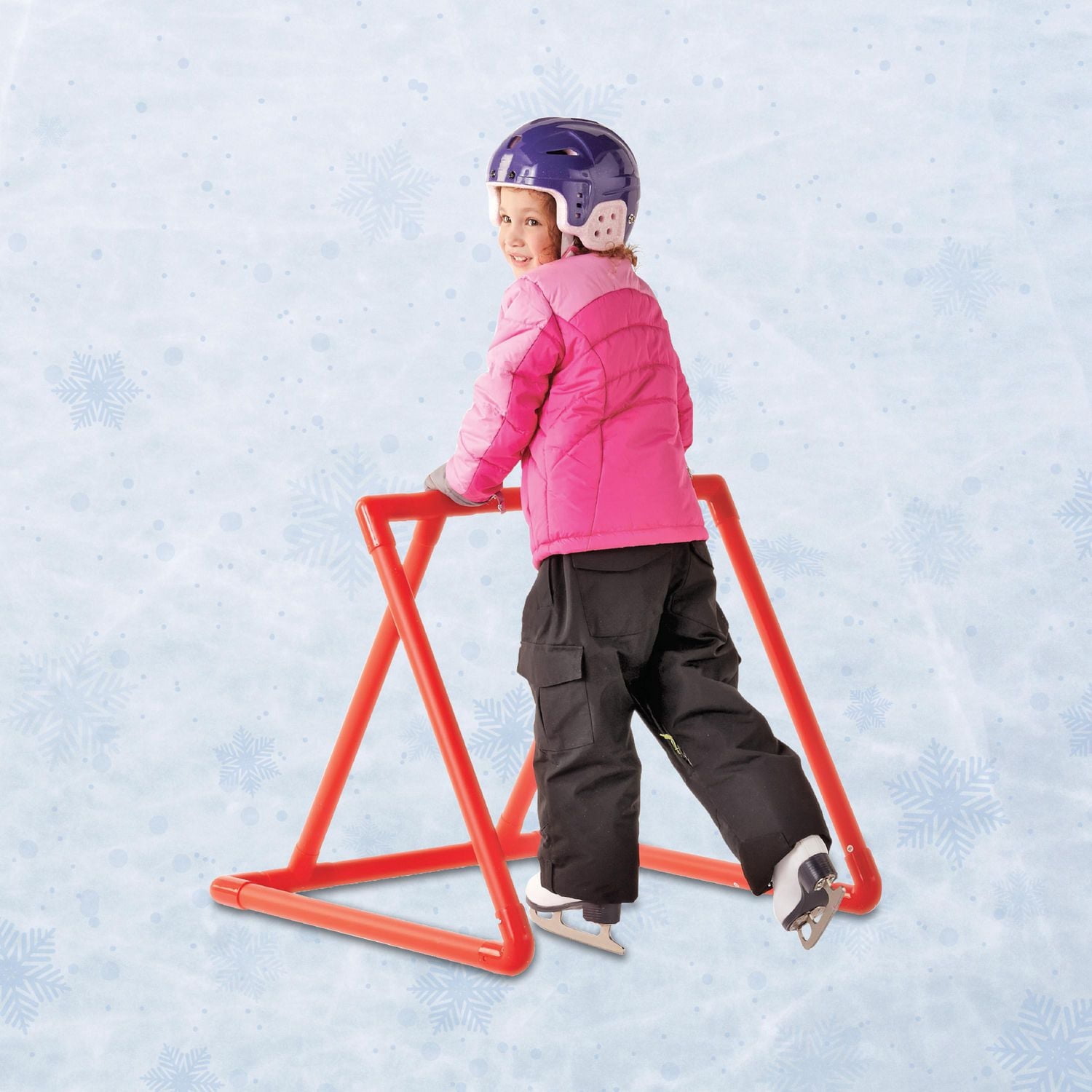 FS Figure Skates with Fur Collar - White Junior Sizes 2-5 and Senior 6-9