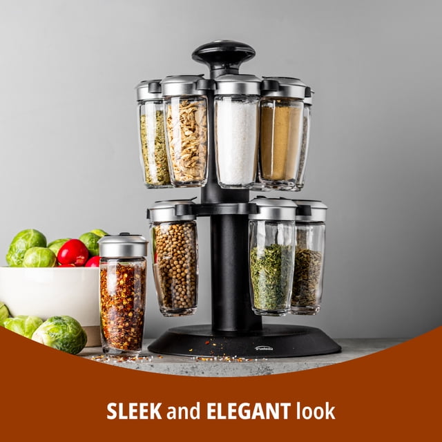 Trudeau Axia 16-Bottle Spice Carousel