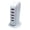 WH, variant on Yhmxh Electronics Smart Home Multi Interface USB Charger 20W Fast Charging 5 USB Sockets 5V4A Desktop Stand Multifunctional Charger Abs Docking Station
