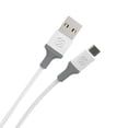 thumbnail image 4 of Scosche MA10WG-SP Strikeline 10-ft. USB to Micro-USB Charge & Sync Cable White/Gray, 4 of 5