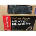 thumbnail image 5 of Sunbeam Luxurious Velvet Electric Heated Blanket, Auto Shut-Off, 10 Heat Settings,Two Controllers, Machine Washable, Queen (Charcoal Gray), 5 of 5