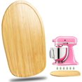 thumbnail image 1 of Bamboo Mixer Slider Compatible with KitchenAid 4.5-5 Qt Tilt-Head Stand Mixer, Appliance Sliding Mat Accessories for Kitchen Aid, Countertop Moving Tray Attachments Fits for KitchenAid Artisan, 1 of 7