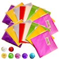 thumbnail image 3 of 100pcs Square Aluminum Foil Wrappers Aluminum foil package Candy Colorful Package for Sweets Candy Chocolate Lollipops, 3 of 4