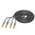 thumbnail image 2 of Wire Speaker Cable Resilience Corrosion Resistant Tight Fit Compatible Wire Speaker Cable for Mono Jack, 2 of 7