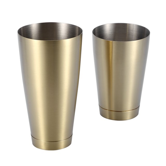 Boston Shaker, Cocktail Shaker Set, Silver/Rose Golden/ Golden Resuable Drink Cocktail Mixer, For Bar Home Party