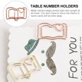 thumbnail image 2 of 20Pcs Bookmark Clips Book Shape Paper Clips Memo Clamps Office Supplies, 2 of 9