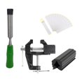 thumbnail image 3 of S SERENABLE Trousse de Prise pour Club de Golf Pratique Professionnelle Accessoires de Retrait Étau de Banc Poignée Verte, 3 of 9