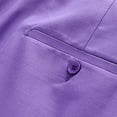 thumbnail image 5 of AherBiu Pantalon Habillé pour Homme Taille Extensible devant Plat Grande Taille Coupe Ajustée Pantalon Extensible Classique Confortable, 5 of 5