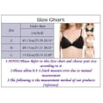 thumbnail image 2 of FhsagQ Bra Bras for Women Plus Size Blue with Matching Robe Women's Strapless Bra Removable Triangular Cup Lace Comfort Bra Women's Bras Crotchless Panties White L, 2 of 3