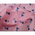thumbnail image 4 of oneOone Silk Tabby Fabric Triangle Geometric Printed Fabric 1 Yard 42 Inch Wide, 4 of 4