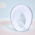 thumbnail image 2 of OUNONA Toilet Potty Seat White PP Anti- Use 1Pcs, 2 of 8