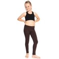 thumbnail image 2 of Stretch Is Comfort Girl's Cotton Leggings | Child Size 4 -14, 2 of 5